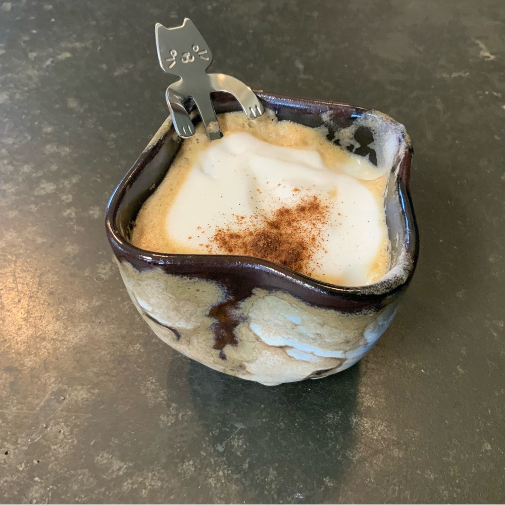 Handmade Rustic Wabi-Sabi Ceramic espresso Set